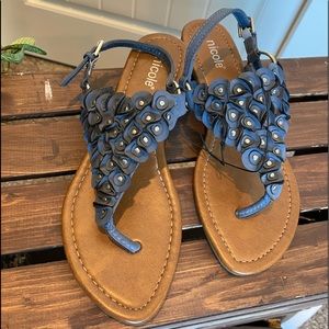 Cute Flowery Back Strapped Sandals